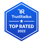 TrustRadius Top Rated 2022 Badge
