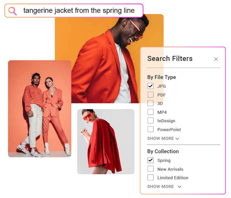 Search filters Fashion Retail